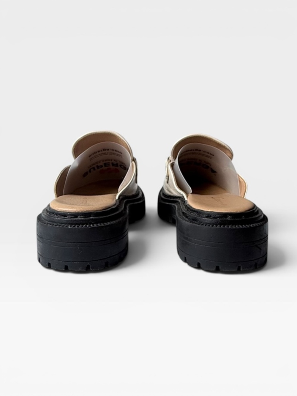 Circus by Sam Edelman Evangeline Lug Sole Mules in Vanilla Size 7 - Picture 3 of 10